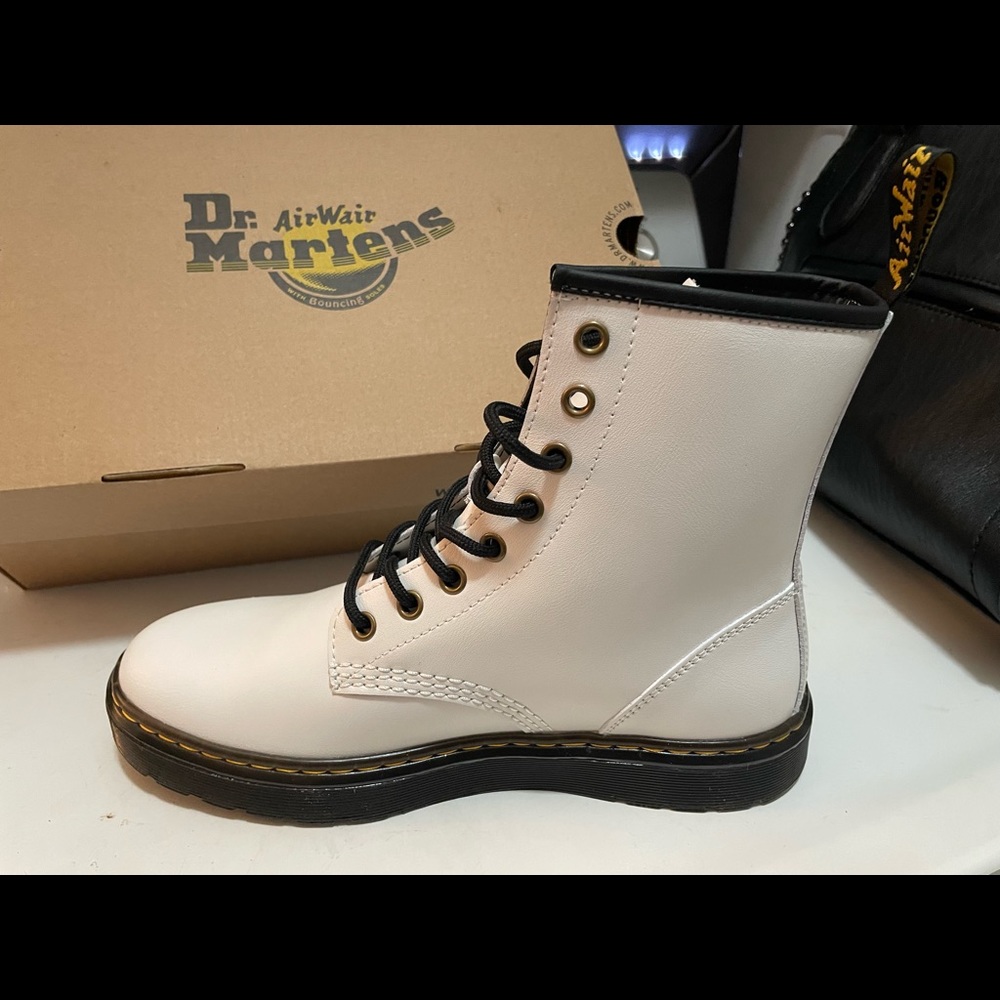 Dr. Martens Airwear New never worn woman’s boots size 8.